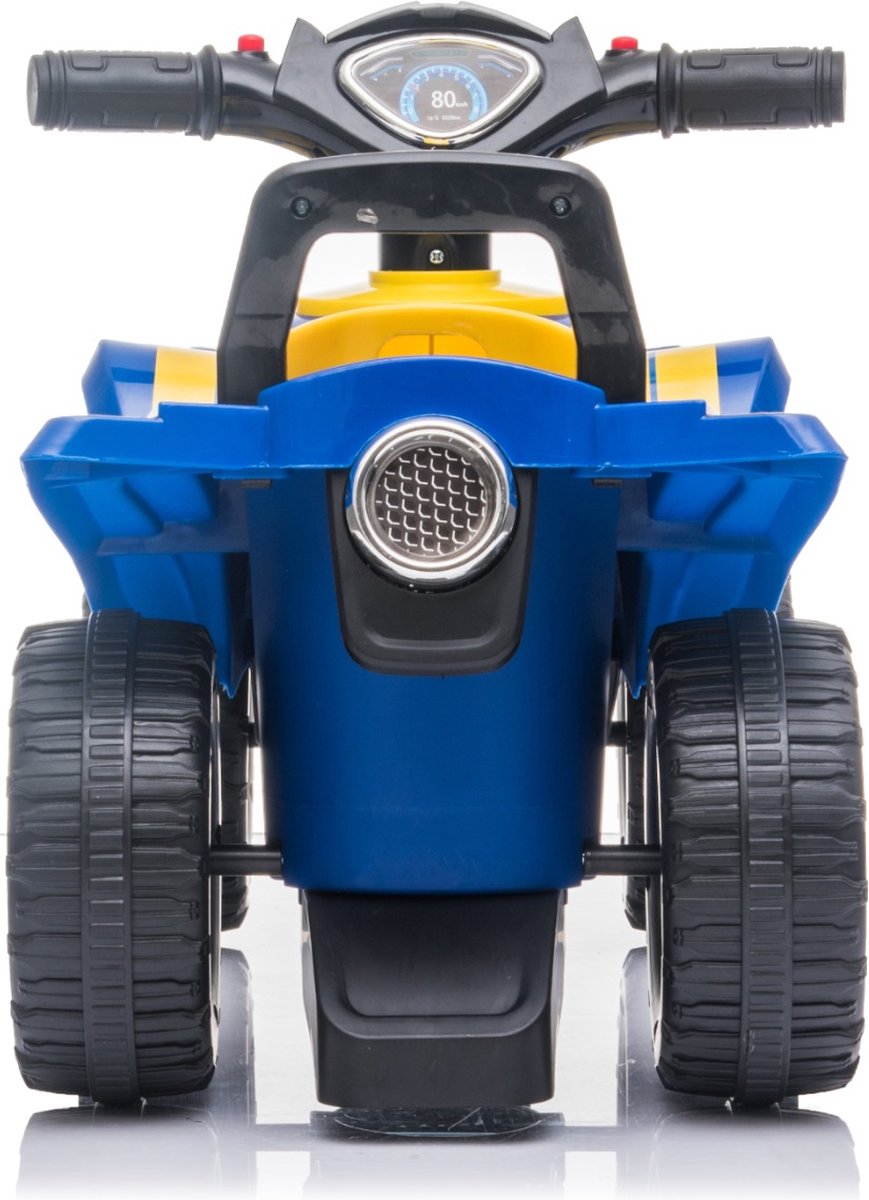 Eco Toys - Goodyear Quad Loopauto - Blauw - Met LED-Licht, Muziek & Opbergruimte - Vanaf 18 Maanden - Max. 25 kg – foto 3