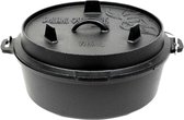 Bol.com Valhal Outdoor Dutch Oven / braadpan 6.1L zonder pootjes - met uitsparing voor kookthermometer - VH6.1L aanbieding
