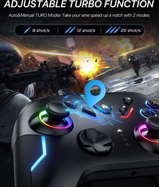 PowerLead Switch Controller: Un Mando De Nintendo Switch A Menos De 15 Euros Increible Por El Prime Day
