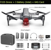 Bol.com Wildor® Drone - Met Camera - Met 3 Batterijen - Quadcopter - Opvouwbaar - Obstakels Vermijden - Met Draagtas - Met Contr... aanbieding