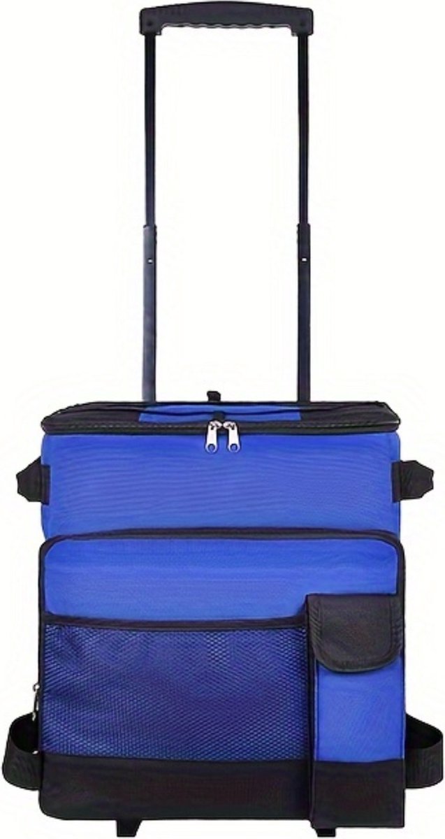 Bovista Koelbox - Koeltas - Frigobox - Autokoelbox - Lichtgewicht - Coolbox - Wielen - Draagbaar - Blauw