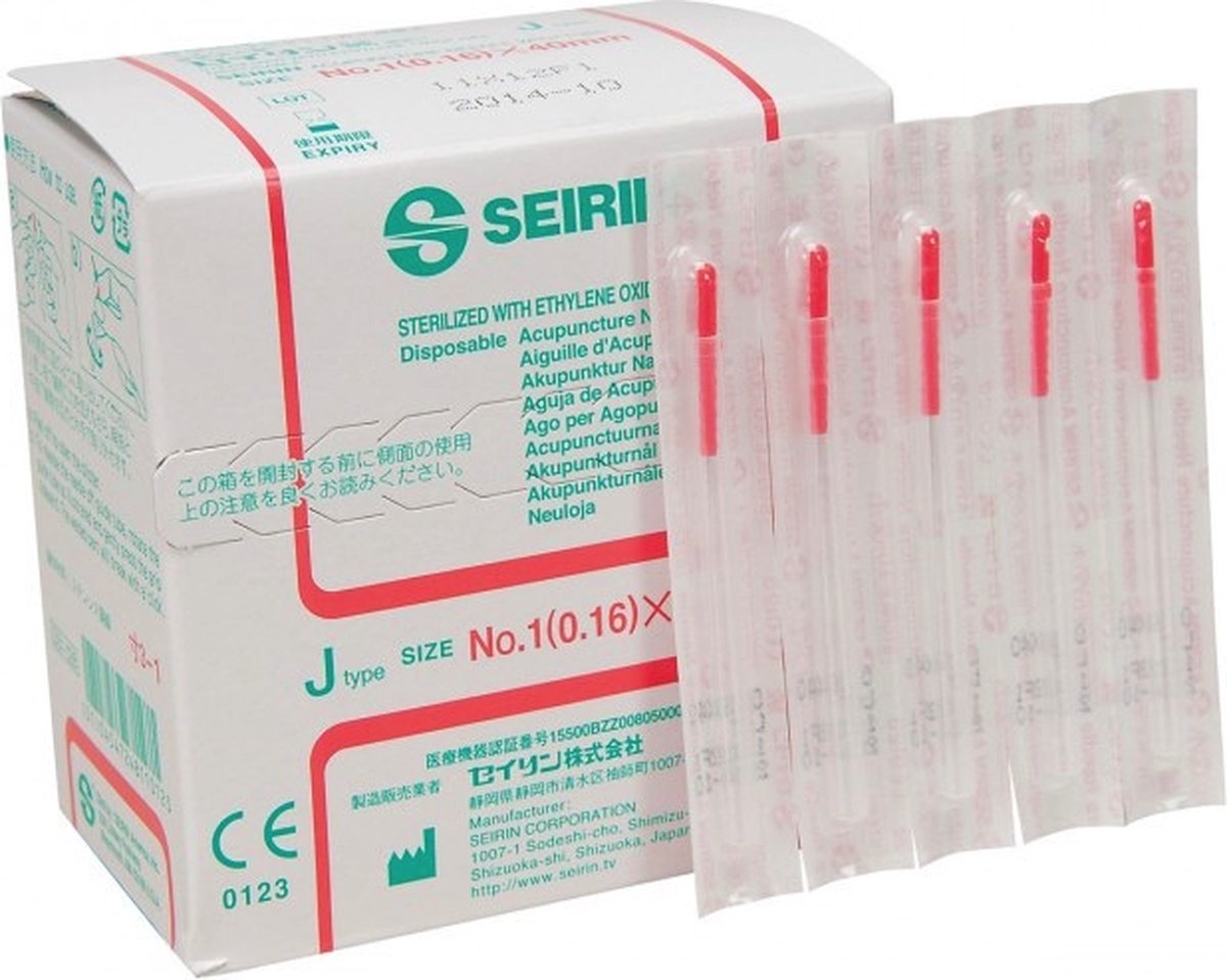 Goedkoopste Seirin J-Type no 1 Dry Needling 0,16 x 30 mm