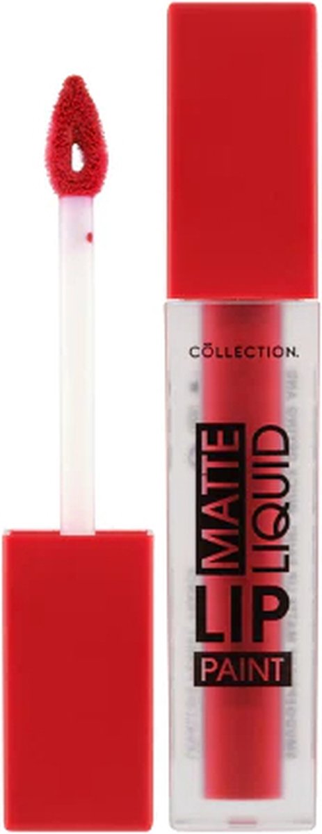 Collection Matte Liquid Lipstick - Levendige Kleur - 12 Uur Lang Vlekkeloze Lippen - Sneldrogend