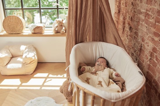 Jollein Sluier Vintage 155cm Biscuit — afbeelding 4