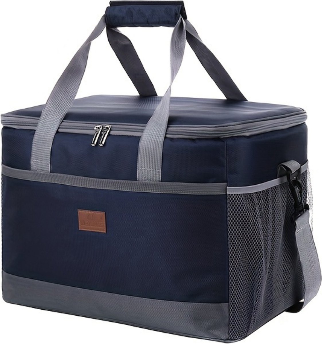 Bovista Koelbox - Koeltas - Frigobox - Autokoelbox - Lichtgewicht - Coolbox - Wielen - Draagbaar - Marineblauw