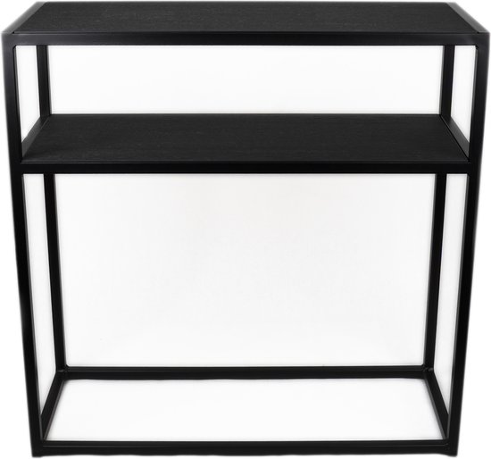 Dutchbone Winston | Zwarte sidetable metaal | 2600022