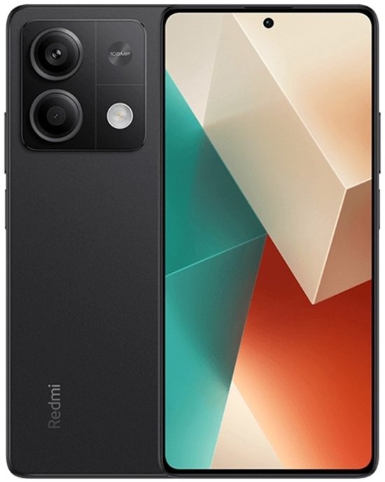 Xiaomi Redmi Note 13 5G - 256GB opslag - Midnight Zwart - 108 MP