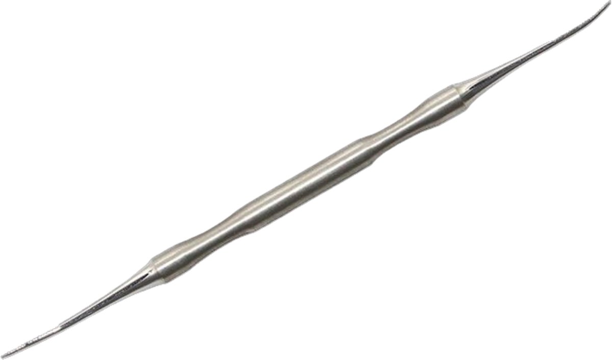 Goedkoopste Merbach hoekvijl, licht gekomde bek, dubbelzijdig, ergonomische handgreep, 16 CM