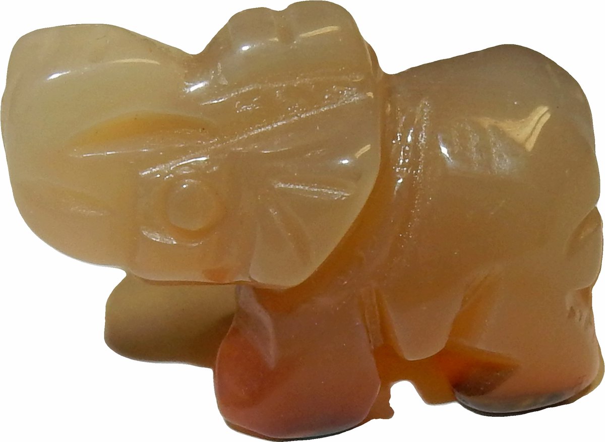 Miniatuur Olifant Agaat Groot