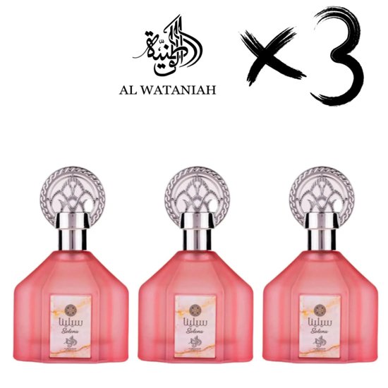 AL WATANIAH 3 x ETERNAL PERFUME SELENA, 100ml