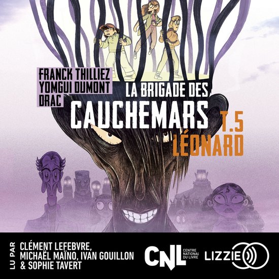 Léonard : La brigade des cauchemars - Tome 5 - cover