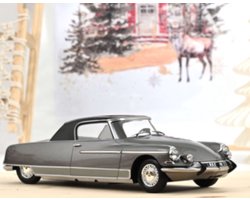 Citroen DS 19 Le Dandy 1964 Grijs en Zwart - Model 1/18 Limited Edition