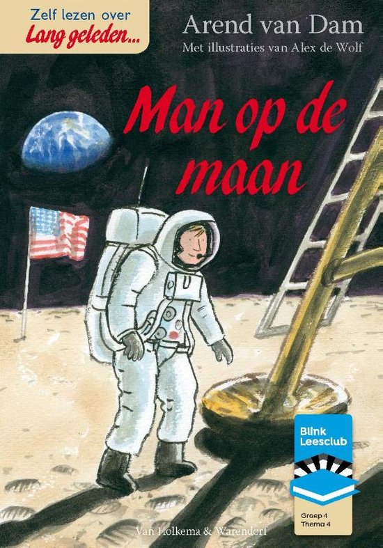 7434656713718 - BL Leesclubboek gr 4: 4. Man op de maan