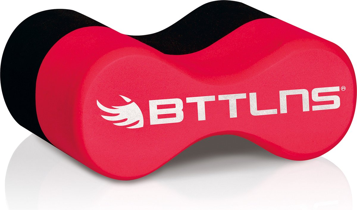 BTTLNS pull buoy - beendrijver - pullbuoy - Peleus 1.0 - zwart-rood