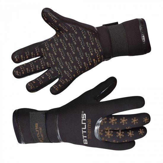 BTTLNS Gants de natation thermique en néoprène Chione 1.0 or XL