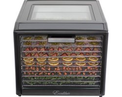 Excalibur Performance Voedseldroger – 10 RVS Lades – 800W – Zwart