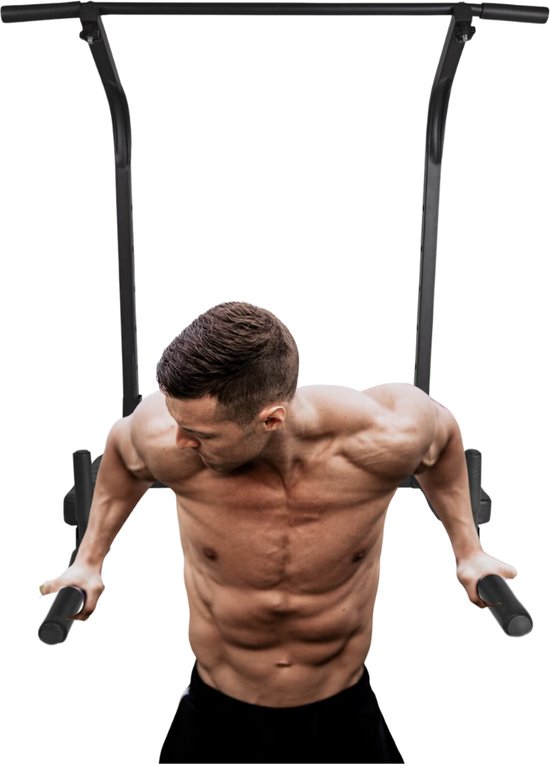 NEUF Barre de traction noire Montage mural Fitness musculations