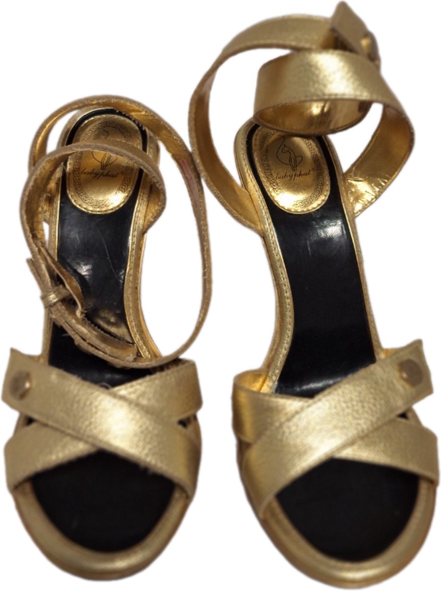 Goedkoopste BABYPHAT-SANDAL-GIZELA/GOLD-SIZE 40