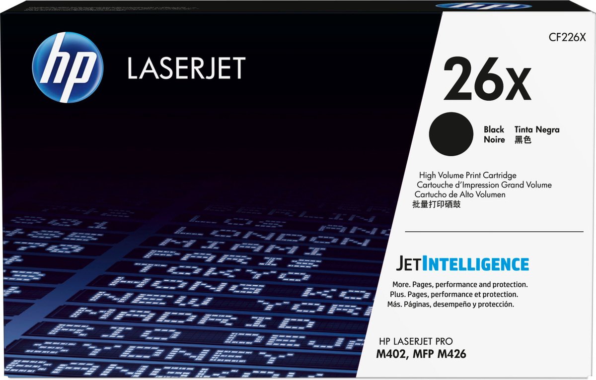 HP TONER CF226XD 26X zwart 2x