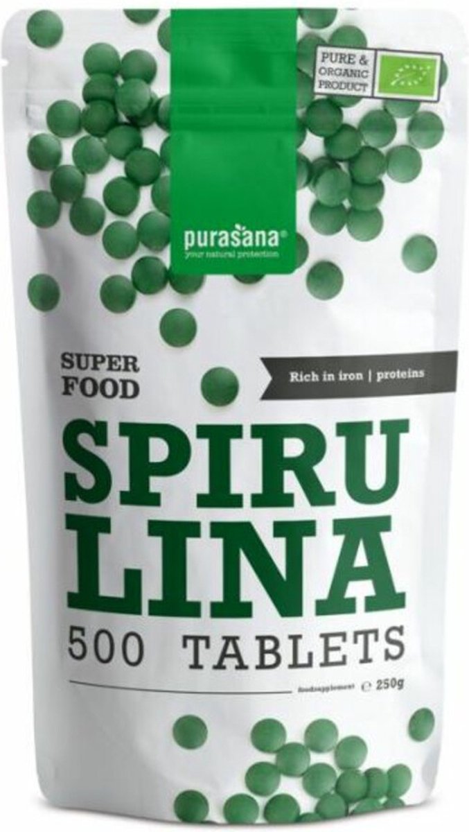 Goedkoopste Purasana Chlorella vegan bio 500 Tabletten
