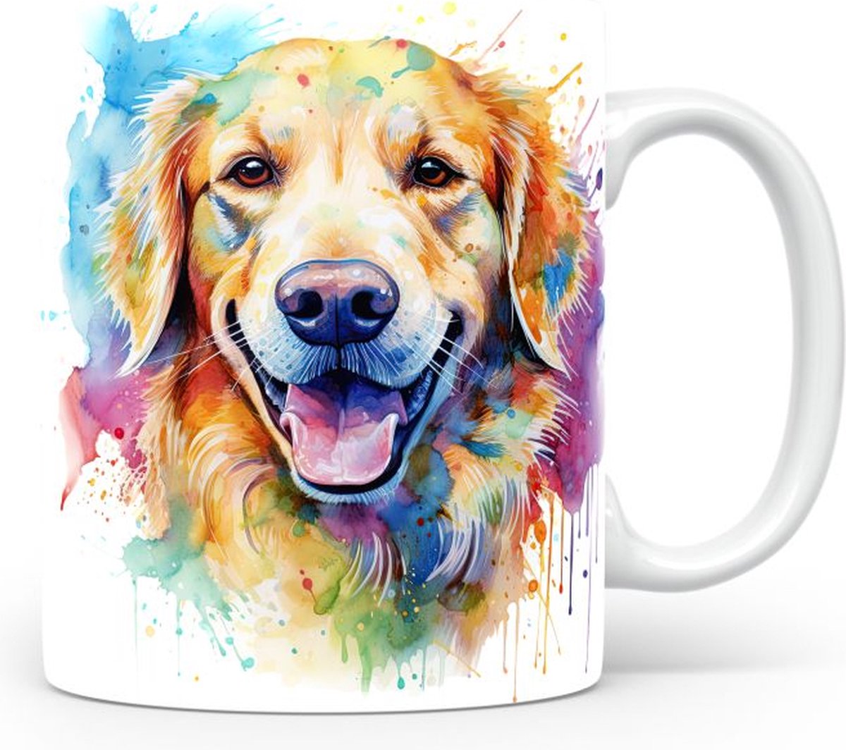 Mok met Golden Retriever
