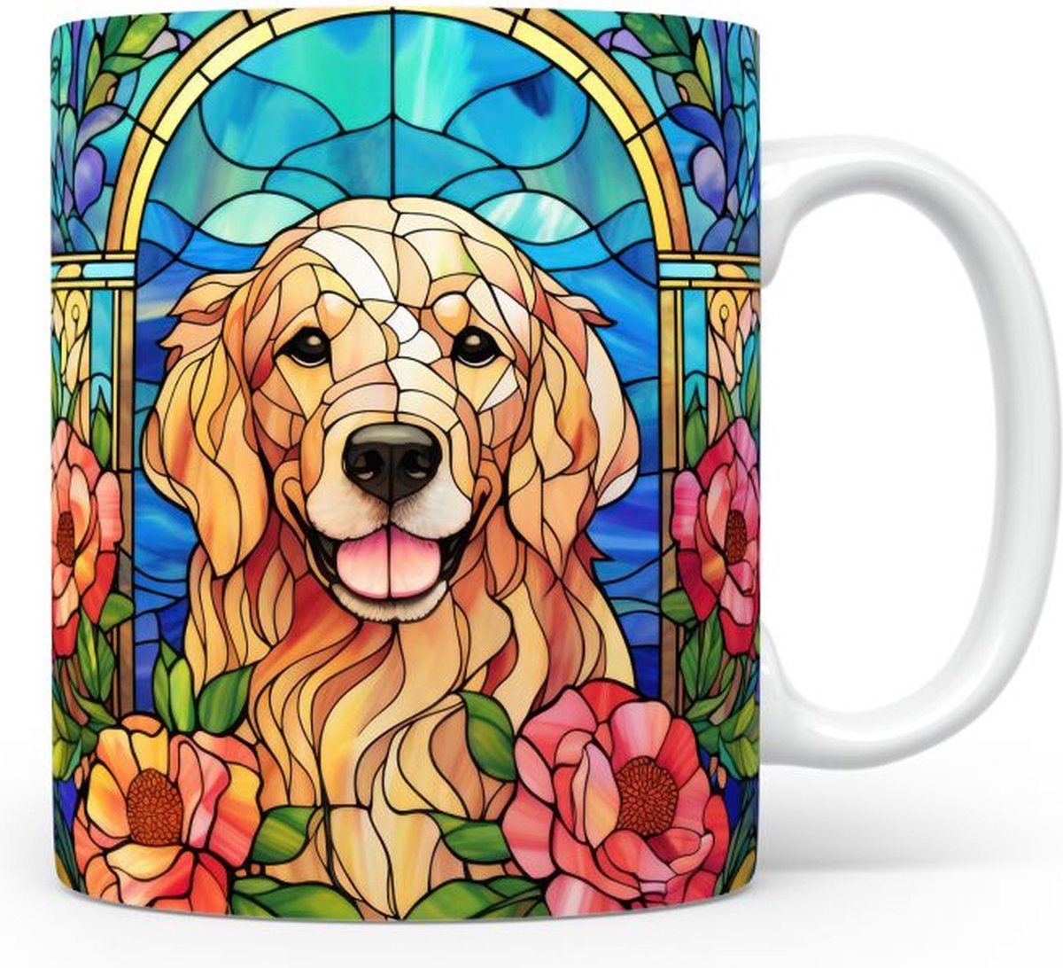 Mok met Golden Retriever