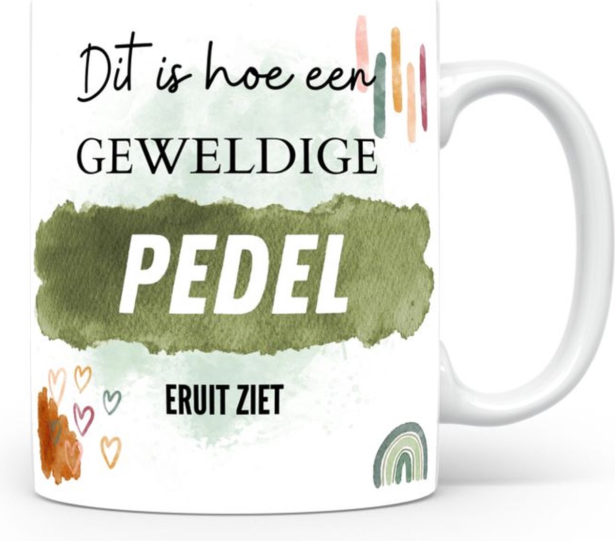 Mok bedrukken met beroep Pedel