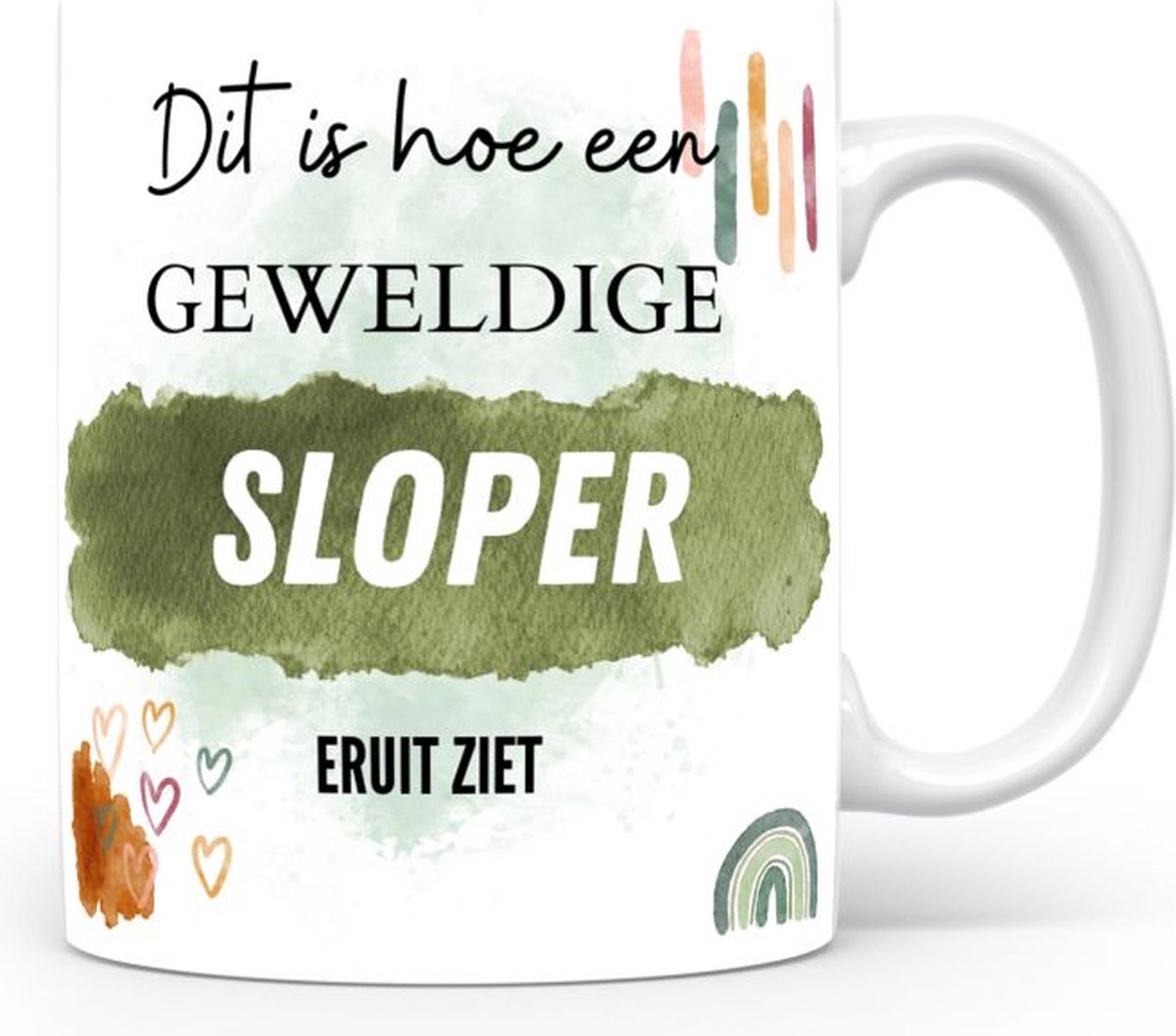Mok bedrukken met beroep Sloper