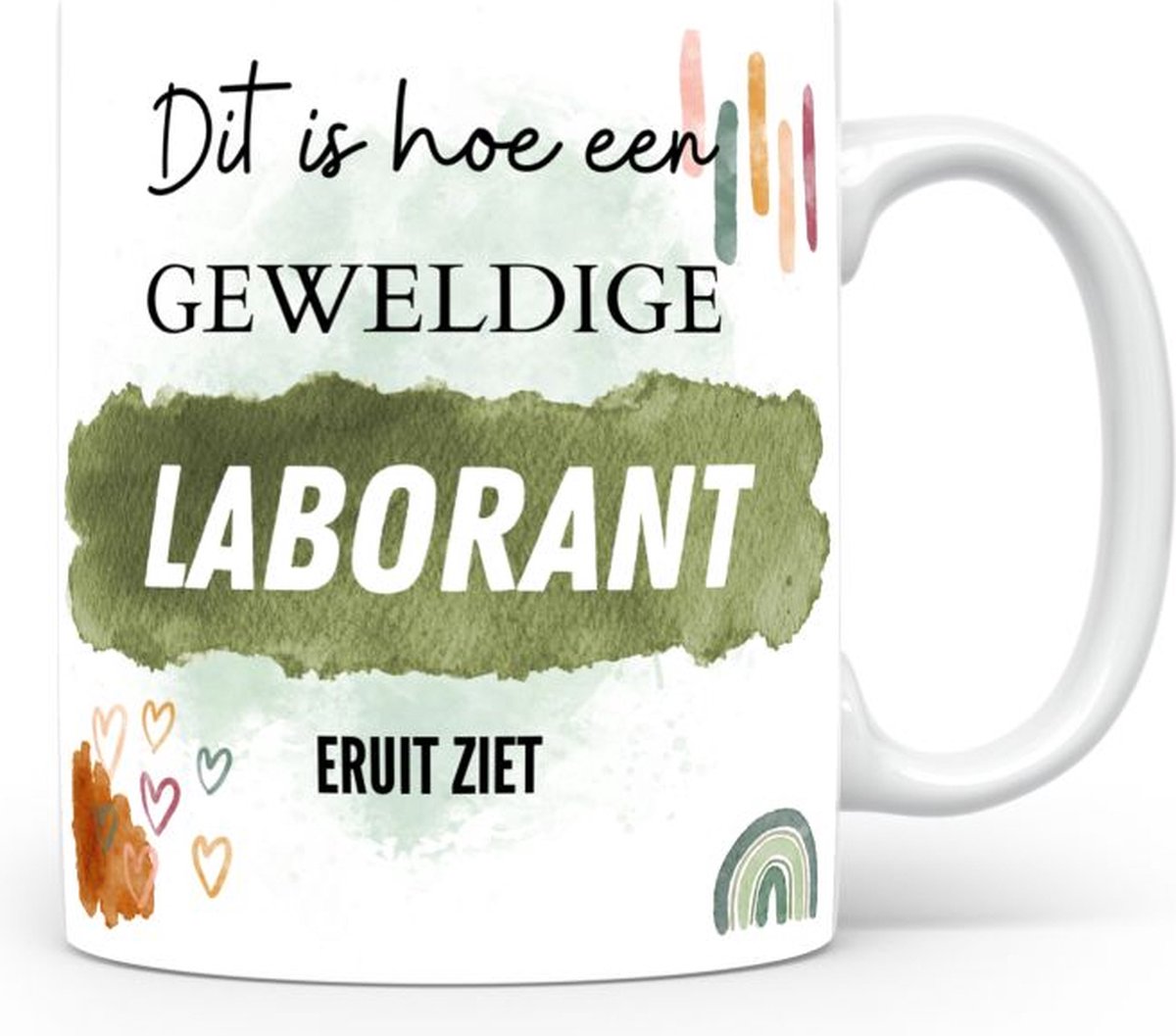 Mok bedrukken met beroep Laborant