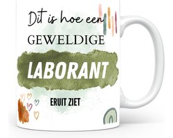 Mok bedrukken met beroep Laborant