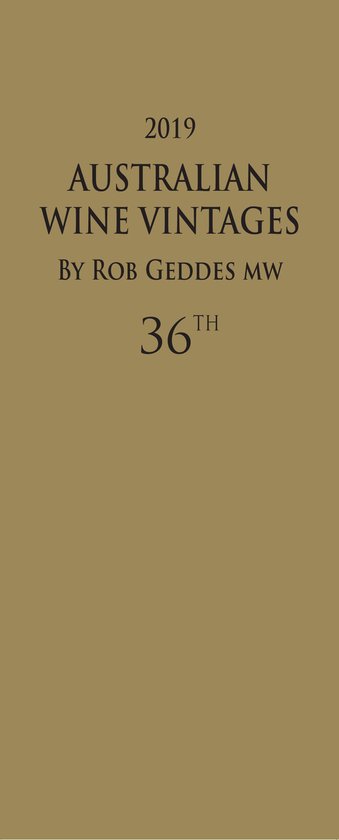 Australian Wine Vintages 2019 - cover