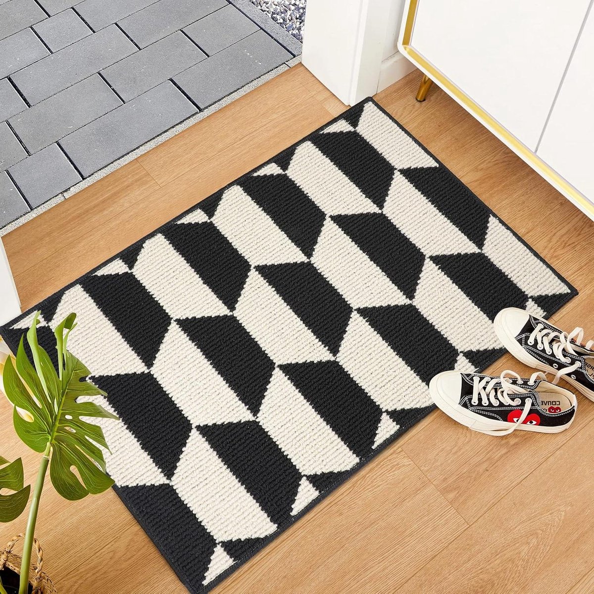 60x90 cm Droogloopmat Absorberend Stofdicht Antislip - Geschikt Voor Voor- en Achterdeuren