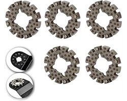 Universele Multitool Blade Adapter - 5 Stuks voor Worx Rockwell Oscillerende Multi Tools - Houtbewerking Accessoire oscillerende zaagbladen