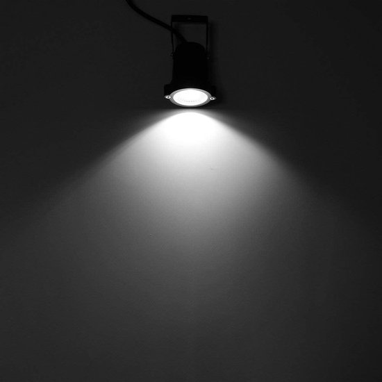 aulyun Set van 4 Spotlight LED-tuinverlichting Cob 5W 220V IP65 aulyun Set van 4 Spotlight LED-tuinverlichting Cob 5W 220V IP65