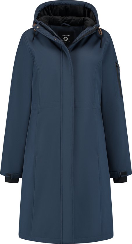 Travelin' Uvana - Outdoor softshell jacket - Gewatteerde jas - Marineblauw
