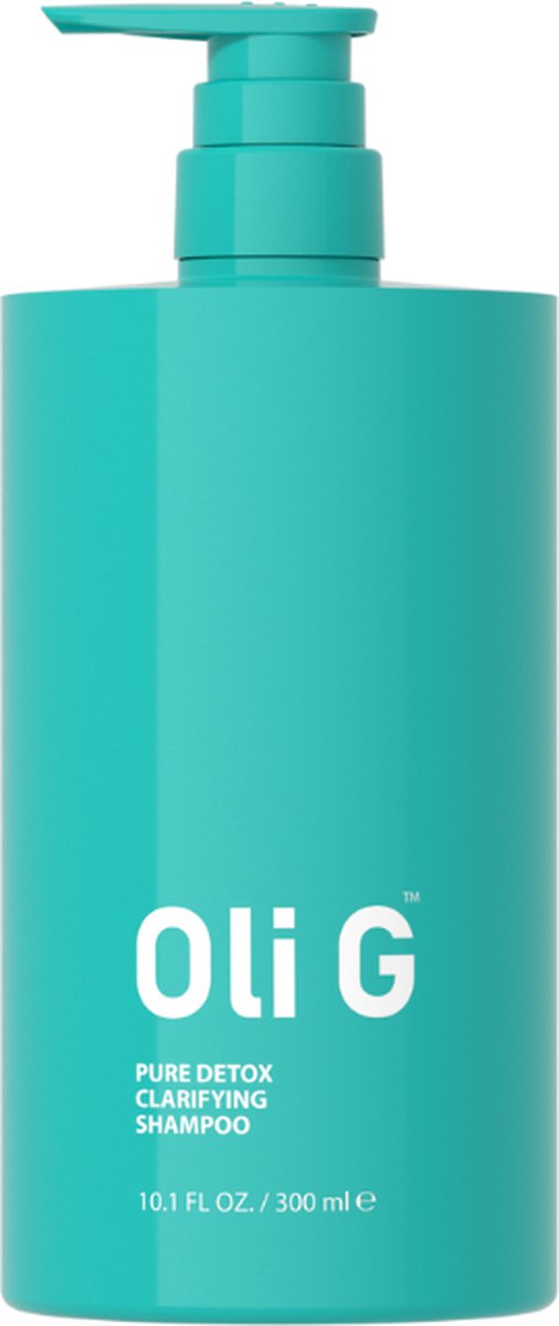 Oli G Detox Shampoo - 300 ml- Normale shampoo - Voor Alle haartypes -