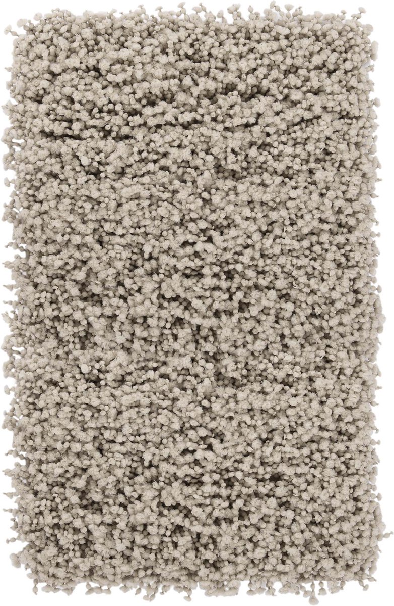 Premium badmat hoogpolig Ciska licht grijs - 70x120 - superzacht en comfortabel - stijlvolle uitstraling - vochtabsorberend en sneldrogend - luxe kwaliteit - anti-slip