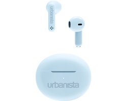 Urbanista Austin TWS Earbuds – 13mm Drivers met Helder Geluid – Tot 20u Speeltijd met Oplaadcase – Bluetooth 5.3 & IPX4 – Skylight Blue