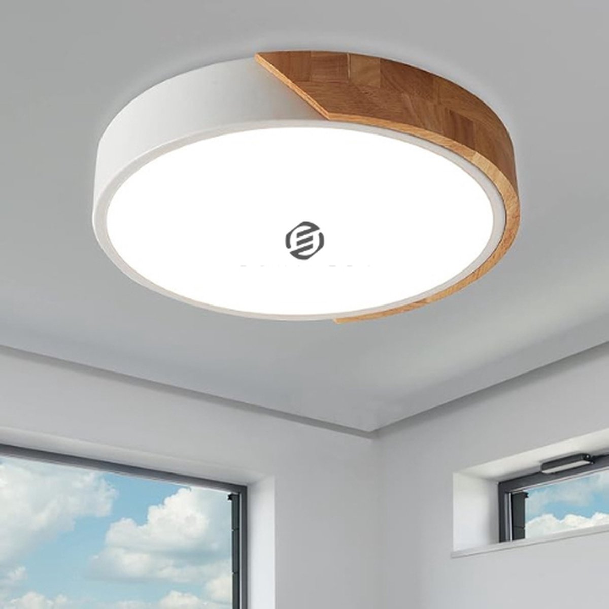 Equivera Badkamerlamp Plafond - Plafoniere Badkamer - Lamp voor in de Badkamer - PremiumEquivera -