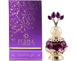 Khadlaj Purple Musk Perfume Oil - Fruitig, bloemig en sandelhout geur - 20ml