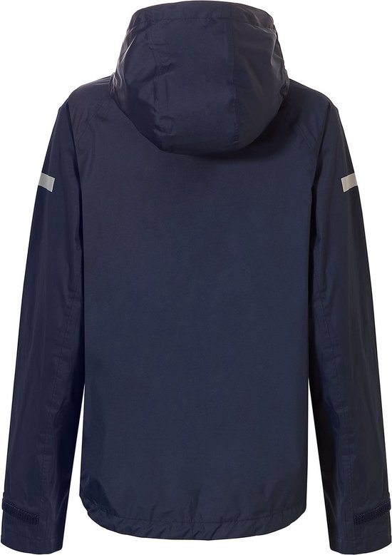 NOMAD® Premium Regenjas Dames | L | Dark Navy | Zeer Waterdicht 15.000 Waterkolom | Getapete Naden | Zeer Ademend 10.000 g/m² | Jas met Capuchon