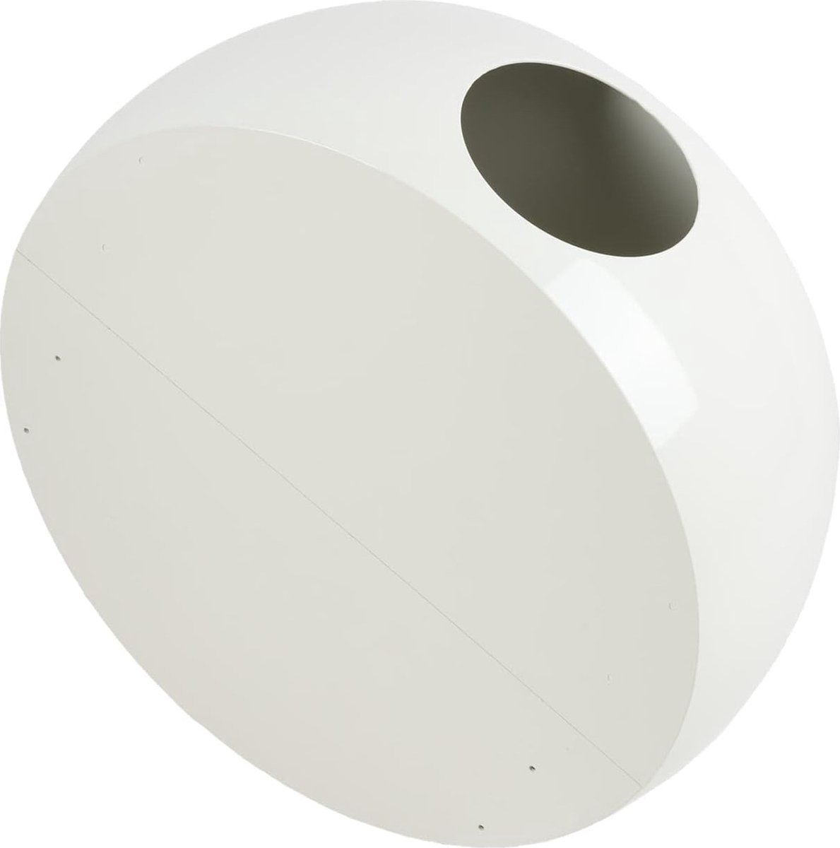 Goedkoopste JGS® - Stijlvolle 60 Liter Wasmand, Italiaans Design, Modern Wit Voor Badkamer en Wasruimte