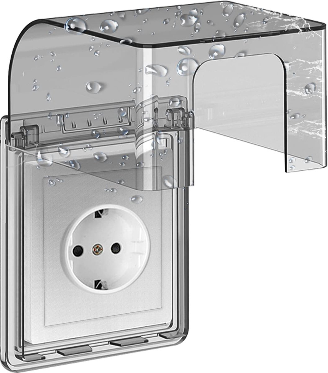Lexium Buitenstopcontact - Buitenstopcontacten waterdicht - Tuinstopcontact - Contactdoos voor buiten