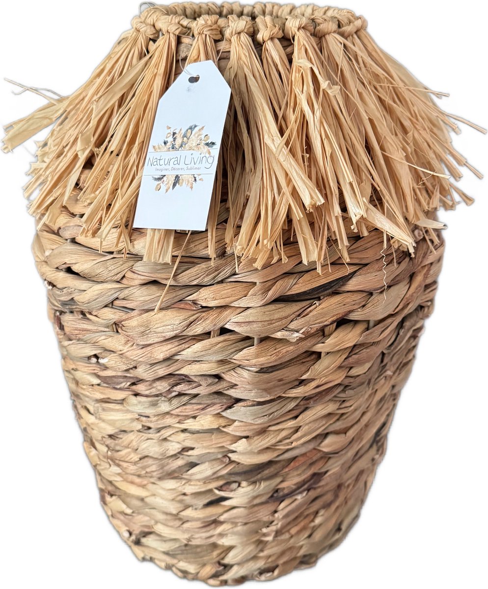 Natural Living - By Urban Living - Mand gemaakt uit waterhyacint
