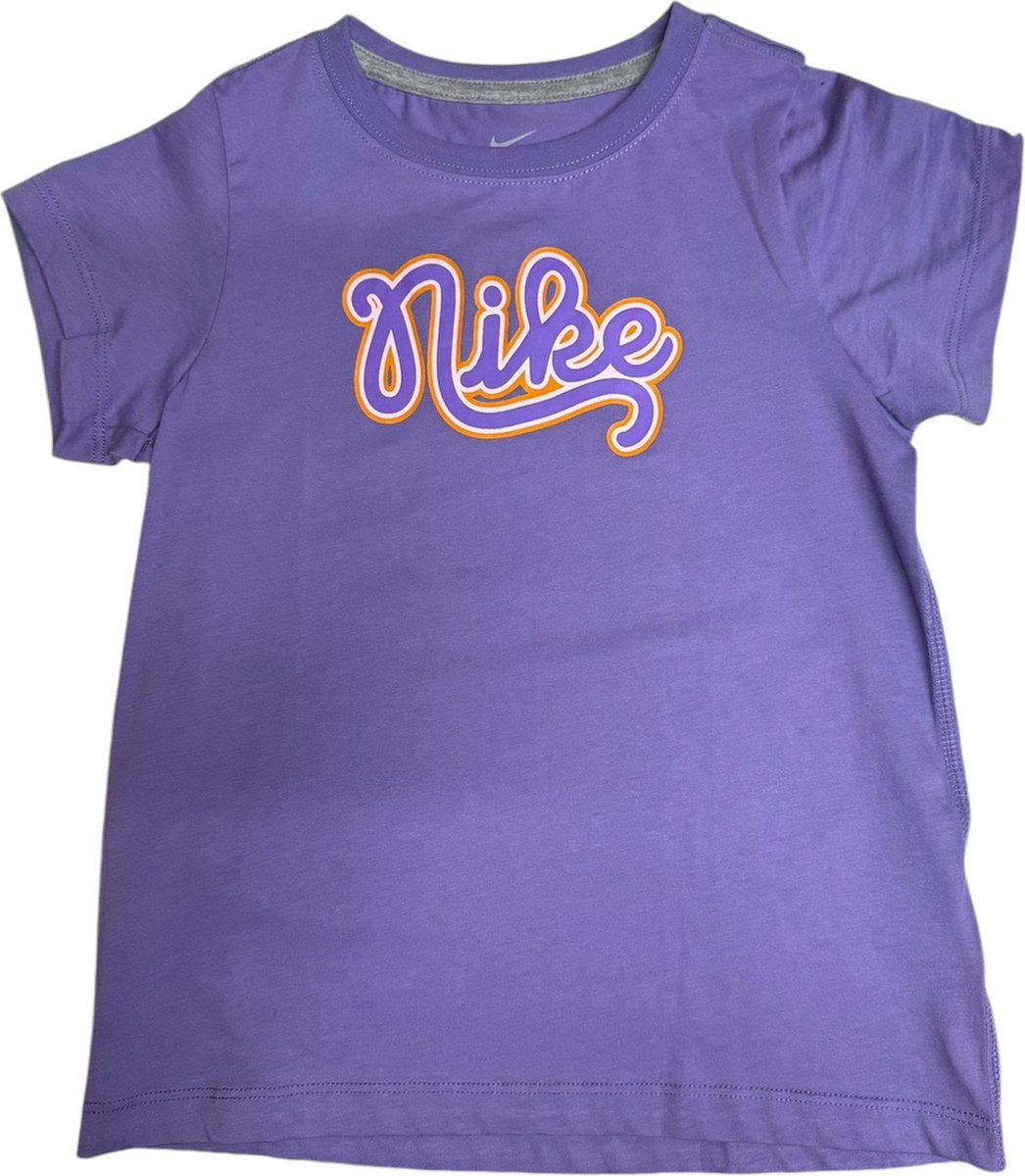 Nike T-shirt 122/128 cm Paars