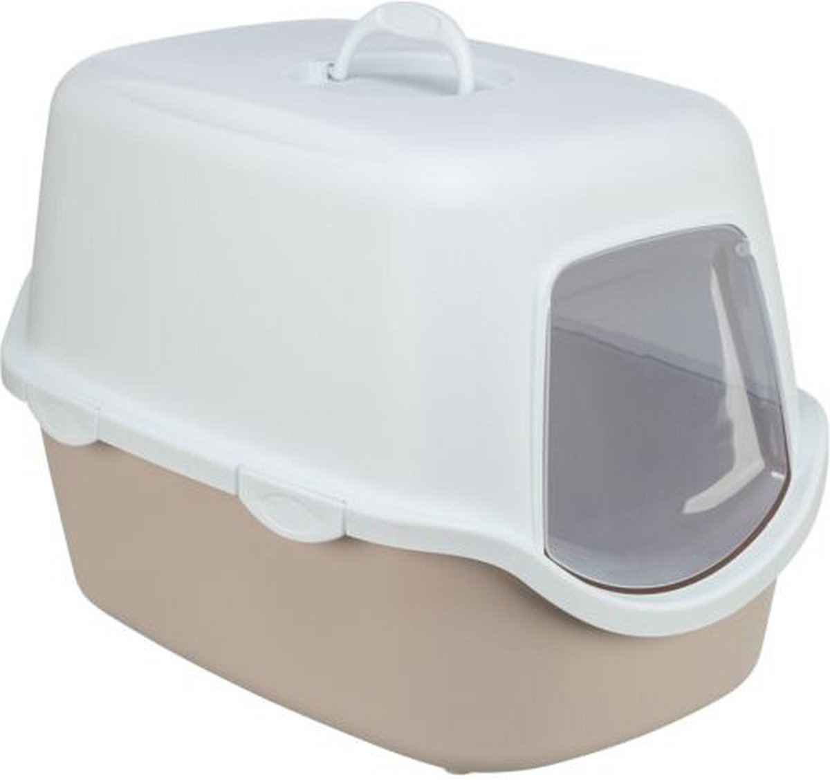 Trixie kattenbak vico blush / wit 56x40x40 cm