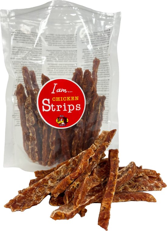 I Am Hondensnoep - Chicken Strips  - Kip honden snack  - 400 gr
