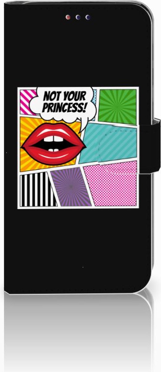 Boekhoesje voor Samsung Galaxy A10 Wallet Case met Pasjes Popart Princess