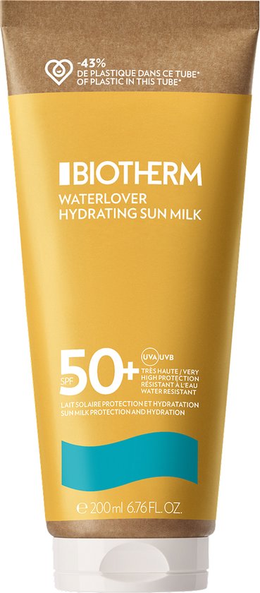 Biotherm Waterlover Lait solaire SPF50 - protection solaire - 200ml