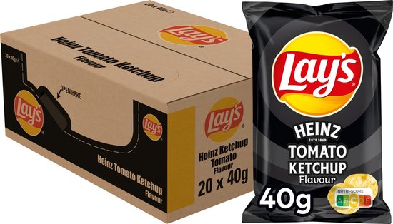 Foto: Lay s tomato ketchup chips 20 x 40 gram